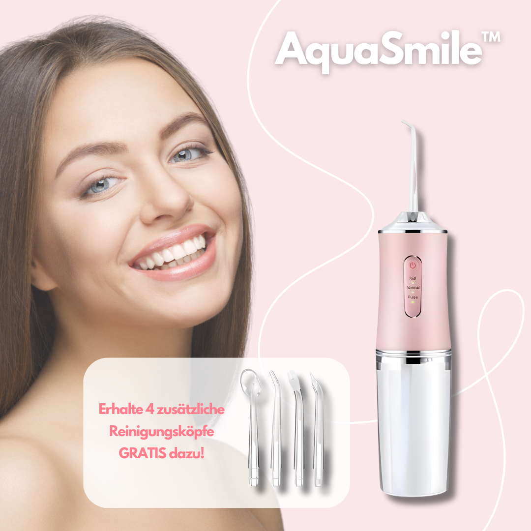 AquaSmile™ – Für ein strahlendes Lächeln, jeden Tag.