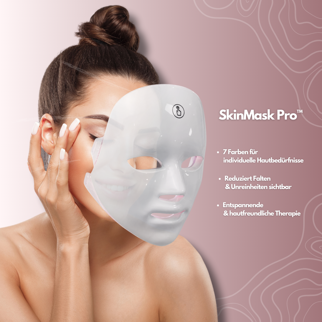 SkinMask Pro™ – Strahlende Haut mit Lichttherapie!
