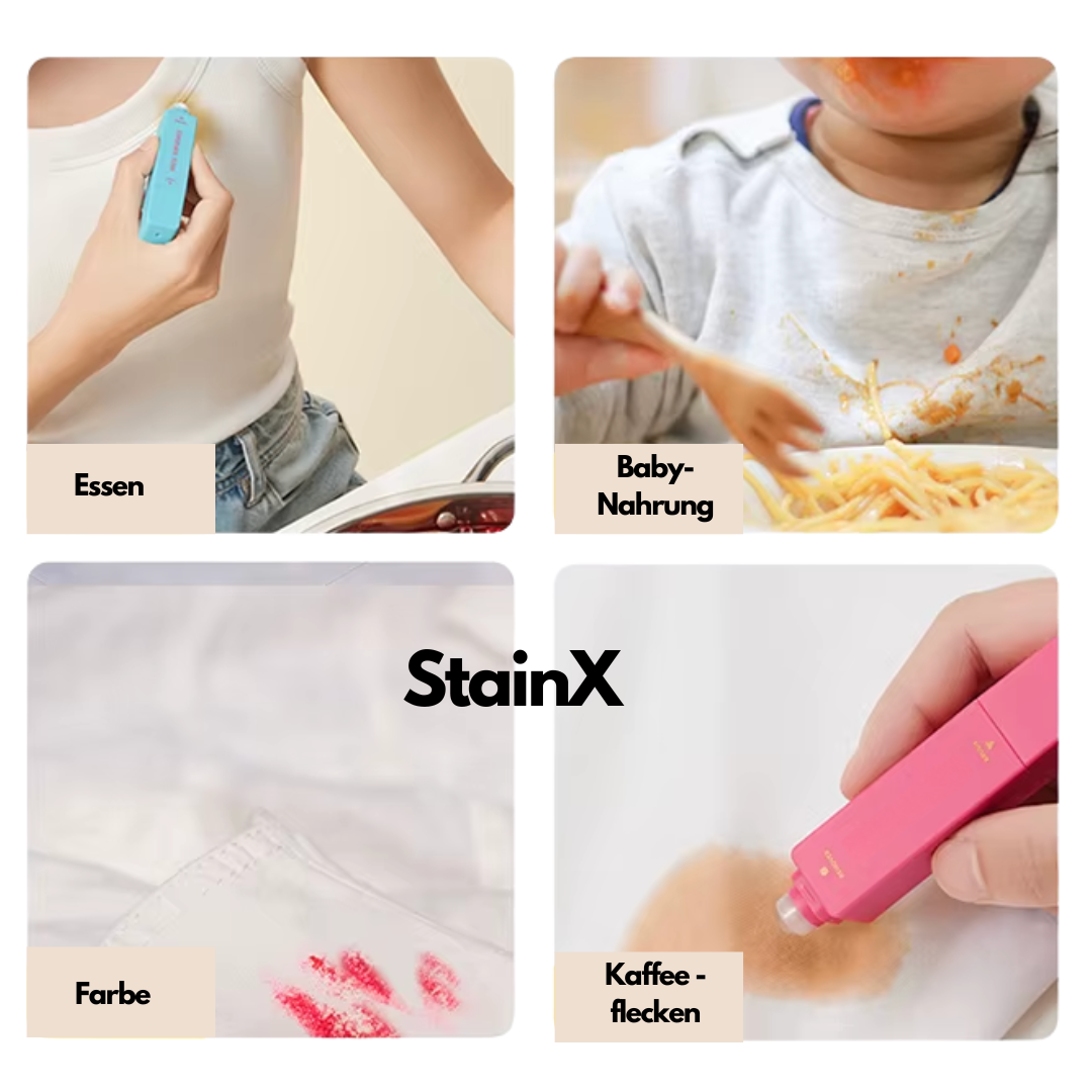 StainX – Fleckenfrei in Sekunden!