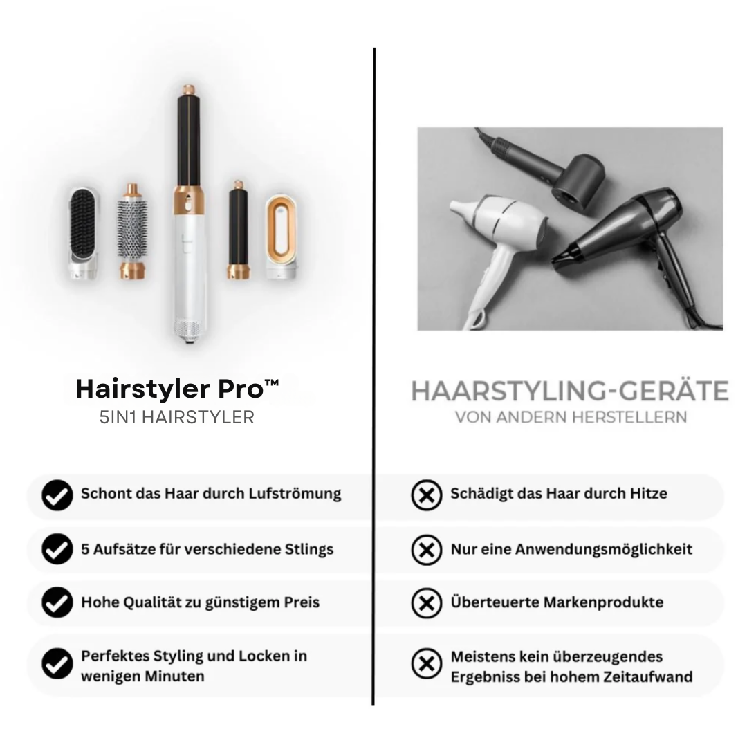 Hairstyler Pro™ - Hochwertiges Styling für Zuhause