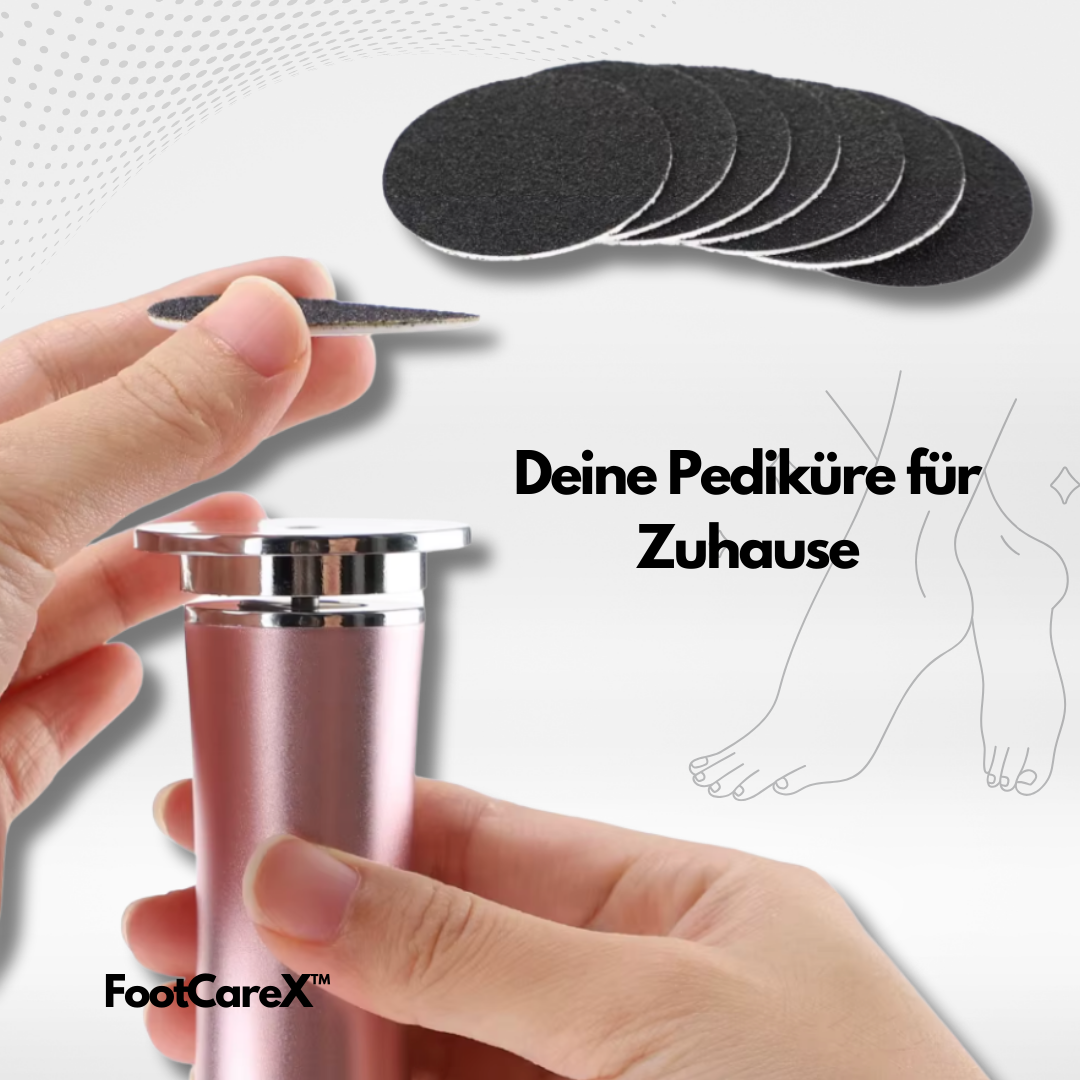 FootCareX™ – Für spürbar zarte Füße