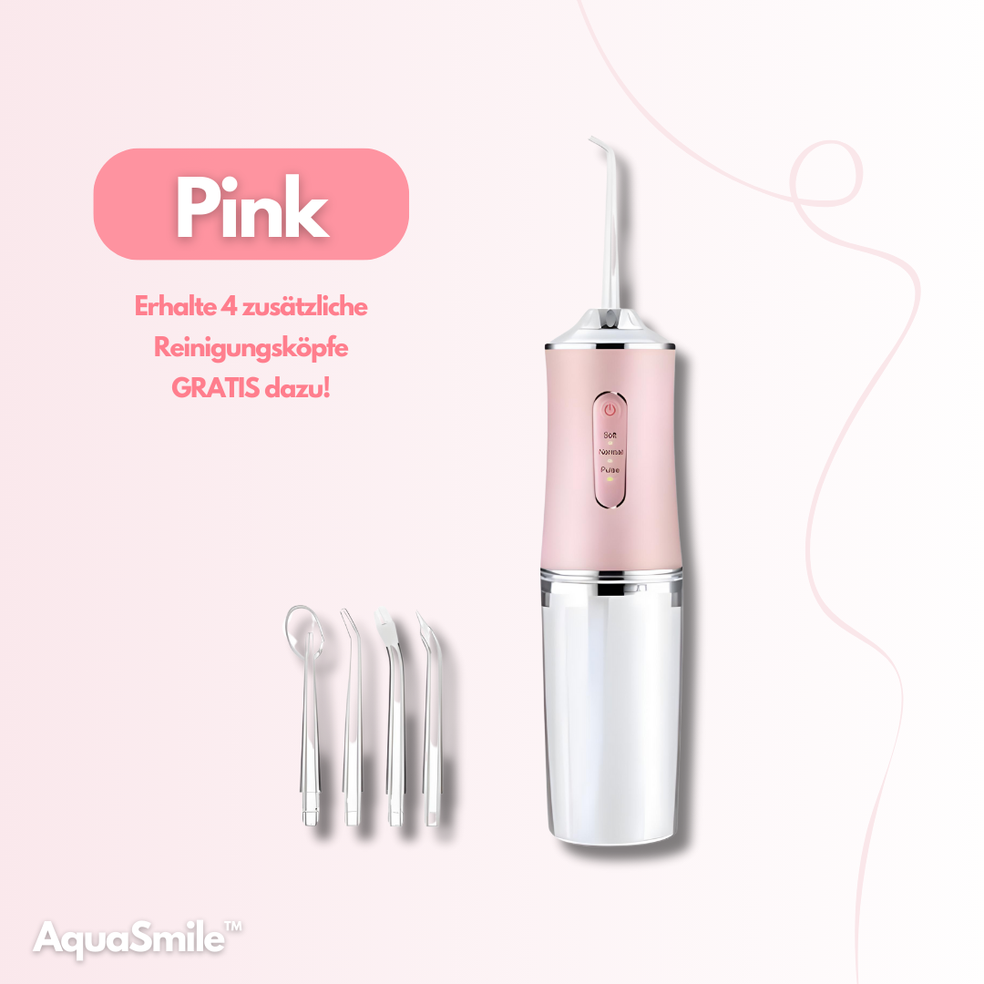 AquaSmile™ – Für ein strahlendes Lächeln, jeden Tag.