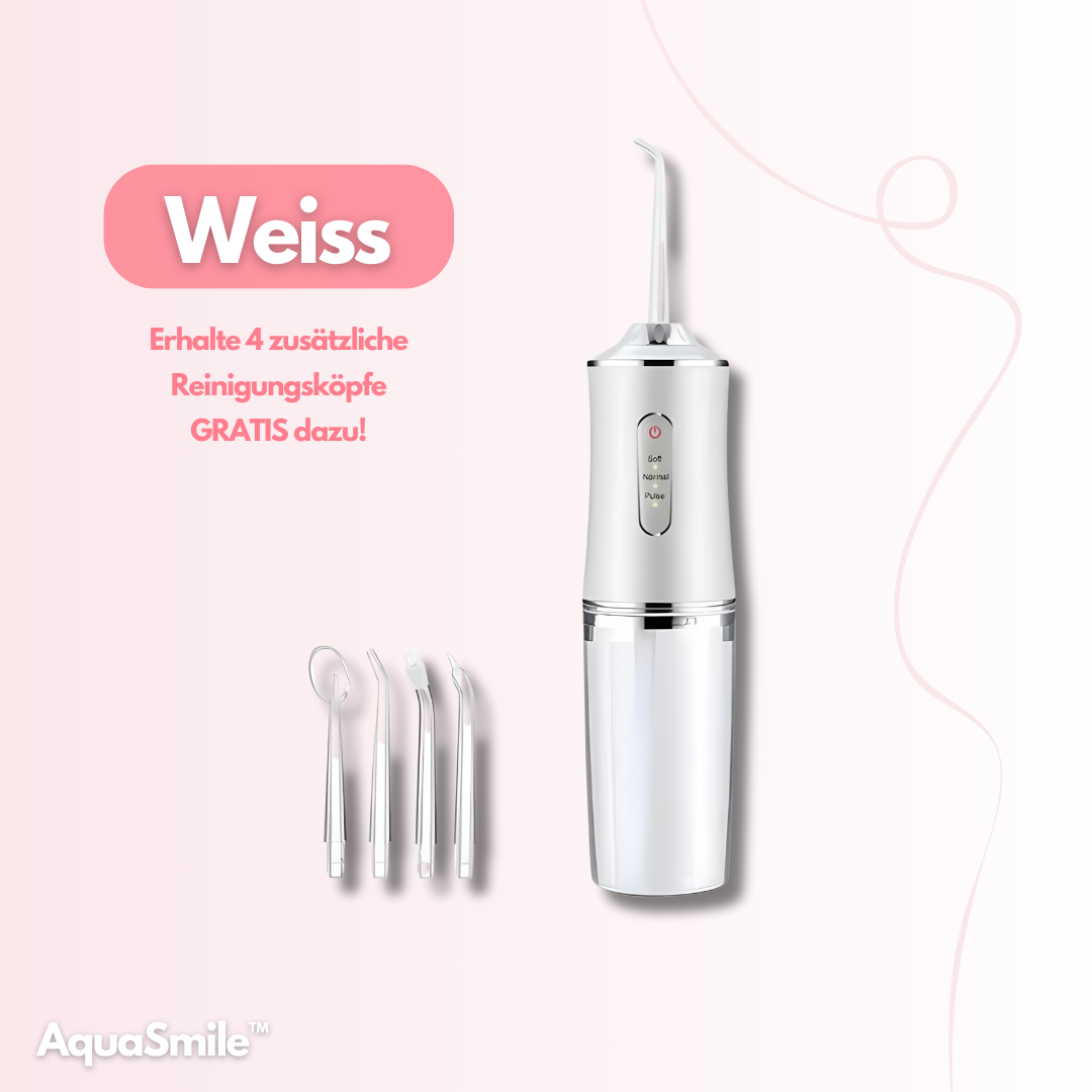 AquaSmile™ – Für ein strahlendes Lächeln, jeden Tag.