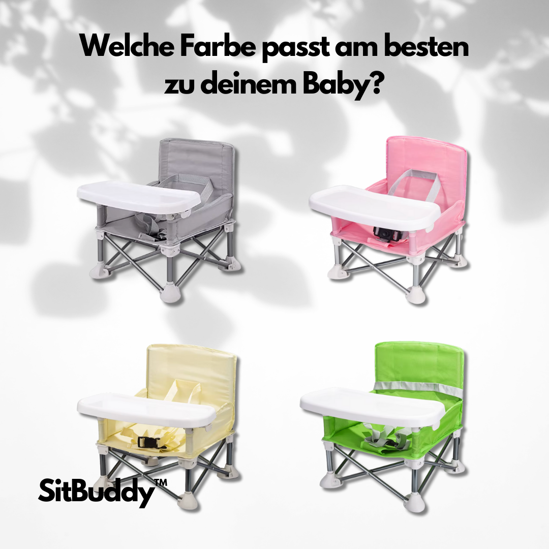 SitBuddy™ – Der Hochstuhl für unterwegs
