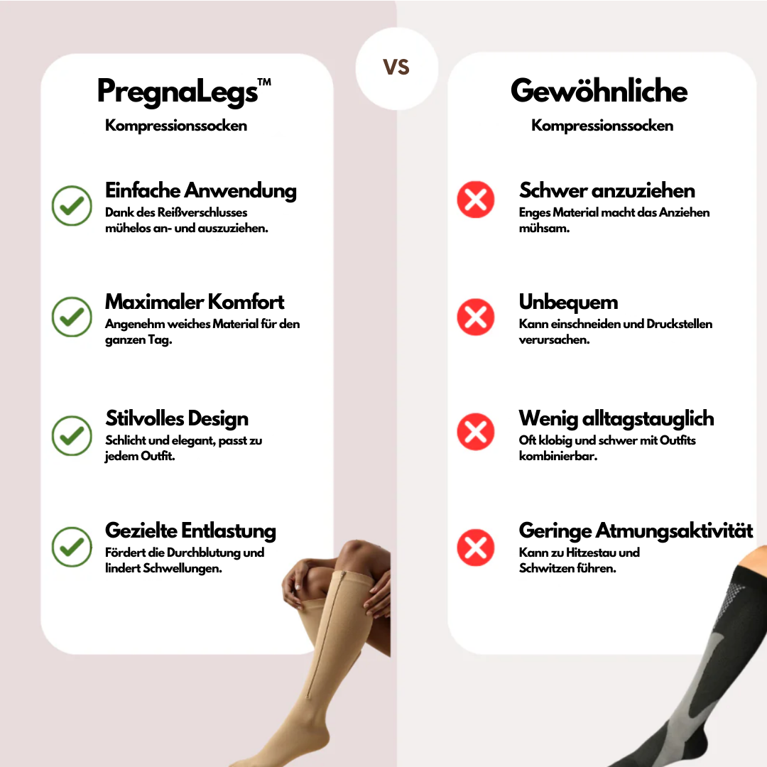 PregnaLegs™ - Für leichte Beine, trotz wachsendem Bauch!