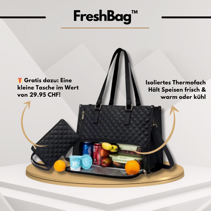FreshBag™ - Die smarte 2 in 1 Tasche für deinen Alltag.