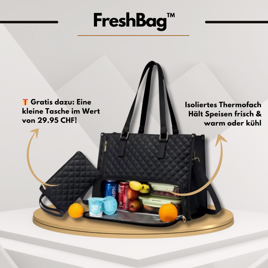 FreshBag™ - Die smarte 2 in 1 Tasche für deinen Alltag.