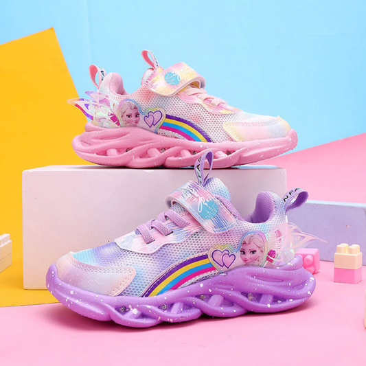 Elsa Glitzerschuhe mit Licht