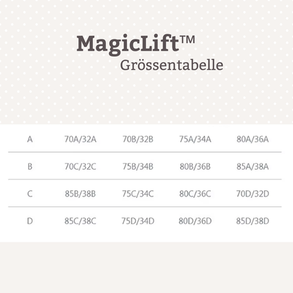 MagicLift™ - Unsichtbarer Push-Up, sichtbar schöne Form.