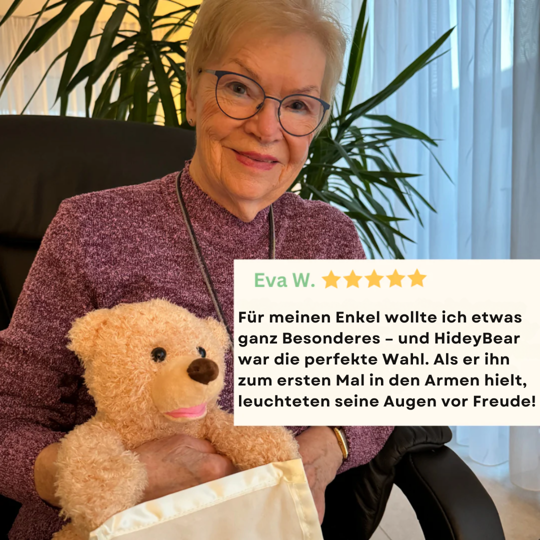 HideyBear™ - Dein bester Freund für lustige Versteckspiele!