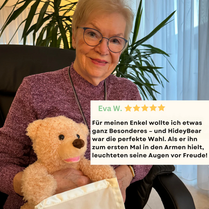 HideyBear™ - Dein bester Freund für lustige Versteckspiele!